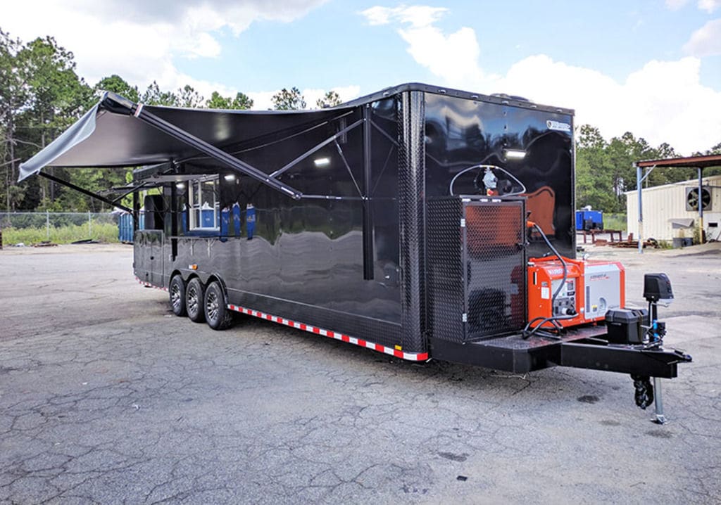 2025 Southern Dimensions 32′ BBQ Triple Axle Catering Trailer (SDG-232)